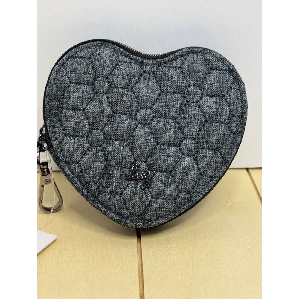 Lug Heart Pouch NWT - Heather Grey